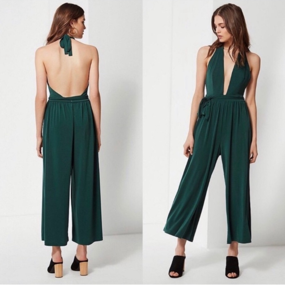 Urban outfitters green jumpsuit